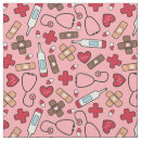 Search for red heart fabric Pink