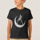 Search for skeleton playing guitar tshirts Moon