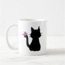 Search for butterfly silhouette mugs Black and white