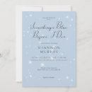 Search for something blue bridal shower invitations Elegant