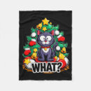 Search for christmas black cat blankets What