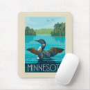 Search for loons mousepads Minnesota
