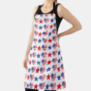 Search for patriotism aprons Red