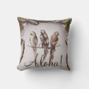 Search for tropical birds cushions Hawaii
