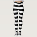 Search for black and white striped leggings Chic