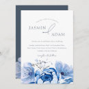 Search for simple royal blue wedding invitations Elegant