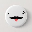 Search for moustached badges Funny
