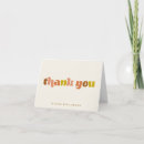 Search for groovy thank you cards Simple