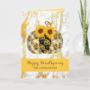Search for sunflower happy thanksgiving cards Pumpkin
