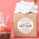 Search for rainbow coloured dots stickers Cute