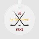 Search for hockey stick christmas tree decorations Sports
