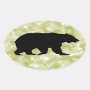 Search for bear silhouette stickers Black