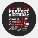 Search for hockey party stickers Team