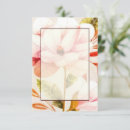 Search for blank floral wedding invitations Elegant