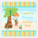 Search for red hair stickers Birthday party