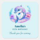 Search for marine mammal stickers Under the sea