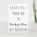 Search for best teacher ever cards Teachers