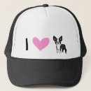 Search for boston terrier trucker baseball caps Cartoon
