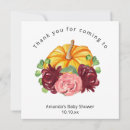 Search for burgundy thank you cards Pumpkin