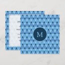 Search for blue geometric pattern invitations Triangle