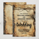 Search for parchment paper wedding invitations Rustic