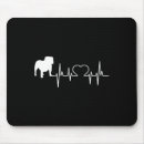 Search for black pug mousepads Poodle
