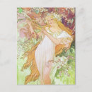 Search for alphonse mucha postcards Girl