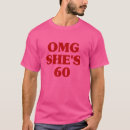 Search for omg tshirts 60th