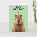 Search for capybara card birthday birthday cards Funny
