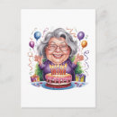 Search for birthday getting old postcards Cute nana birthday