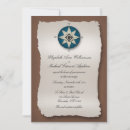 Search for compass wedding invitations Elegant