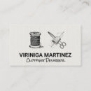 Search for thimble business cards Tailor