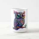 Search for owl design mugs Illustration