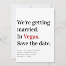 Search for elopement save the dates Las vegas