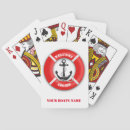 Search for nautical playing cards Welcome aboard