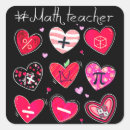 Search for math teacher stickers Lover
