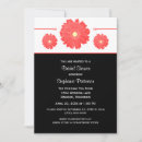 Search for red gerbera invitations Elegant