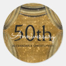 Search for gold anniversary stickers Elegant
