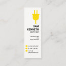 Search for plug business cards Electrical