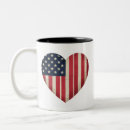 Search for military star mugs Red white blue