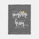 Search for you are my sunshine blankets Happy
