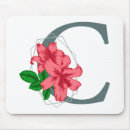 Search for initial c mousepads Floral