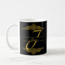 Search for alphabet j mugs Gold