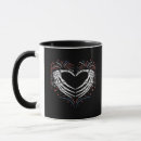 Search for american heart mugs Gothic love