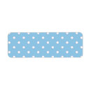 Search for 1950s return address labels Blue