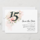 Search for 15th birthday save the dates Floral