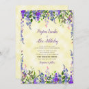 Search for lavender and yellow wedding invitations For her