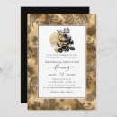 Search for gold 50th wedding anniversary invitations Floral