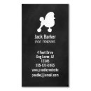Search for poodle business cards Dog