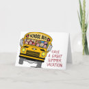 Search for school bus cards Vacation